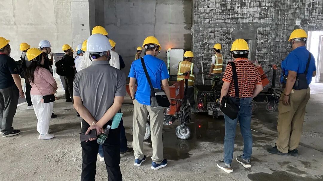 臺(tái)灣省營建代表團(tuán)赴蔚建科技建筑機(jī)器人項(xiàng)目考察(圖2)