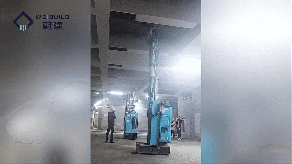 蔚建科技噴涂機器人實例——上海東站項目應用(圖2)